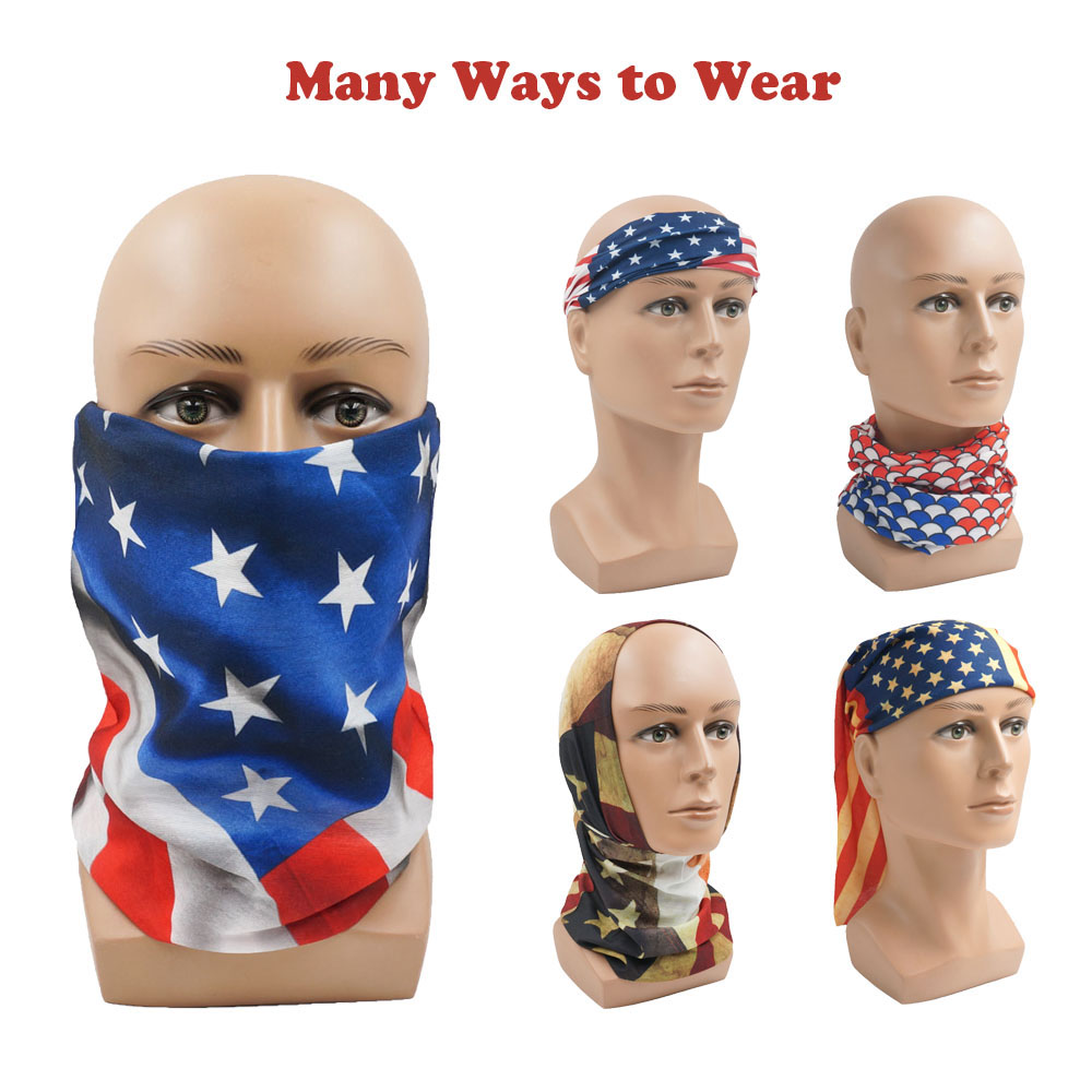USA Flag Pattern Sun Protectiv - Fishing Gear 评论和价格