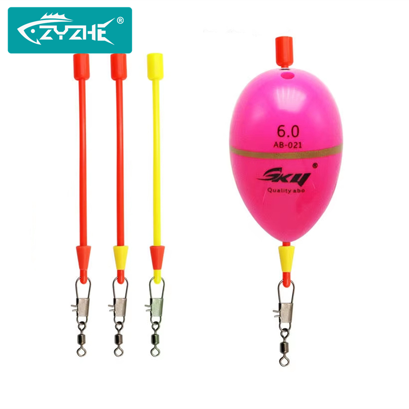 ZYZHE 6pcs/2Bags Sea Rock Fish - Fishing Bobber Float 评论和价格