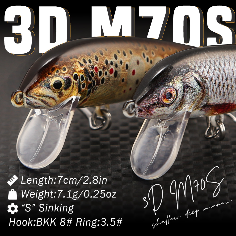 B&U Fishing Lures Sinking Minn - Saltwater Fishing Hook 评论和价格