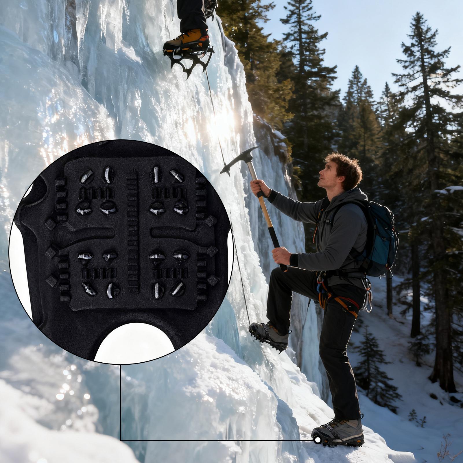 24-tooth crampons TPE snow cle - Fishing Gear 评论和价格