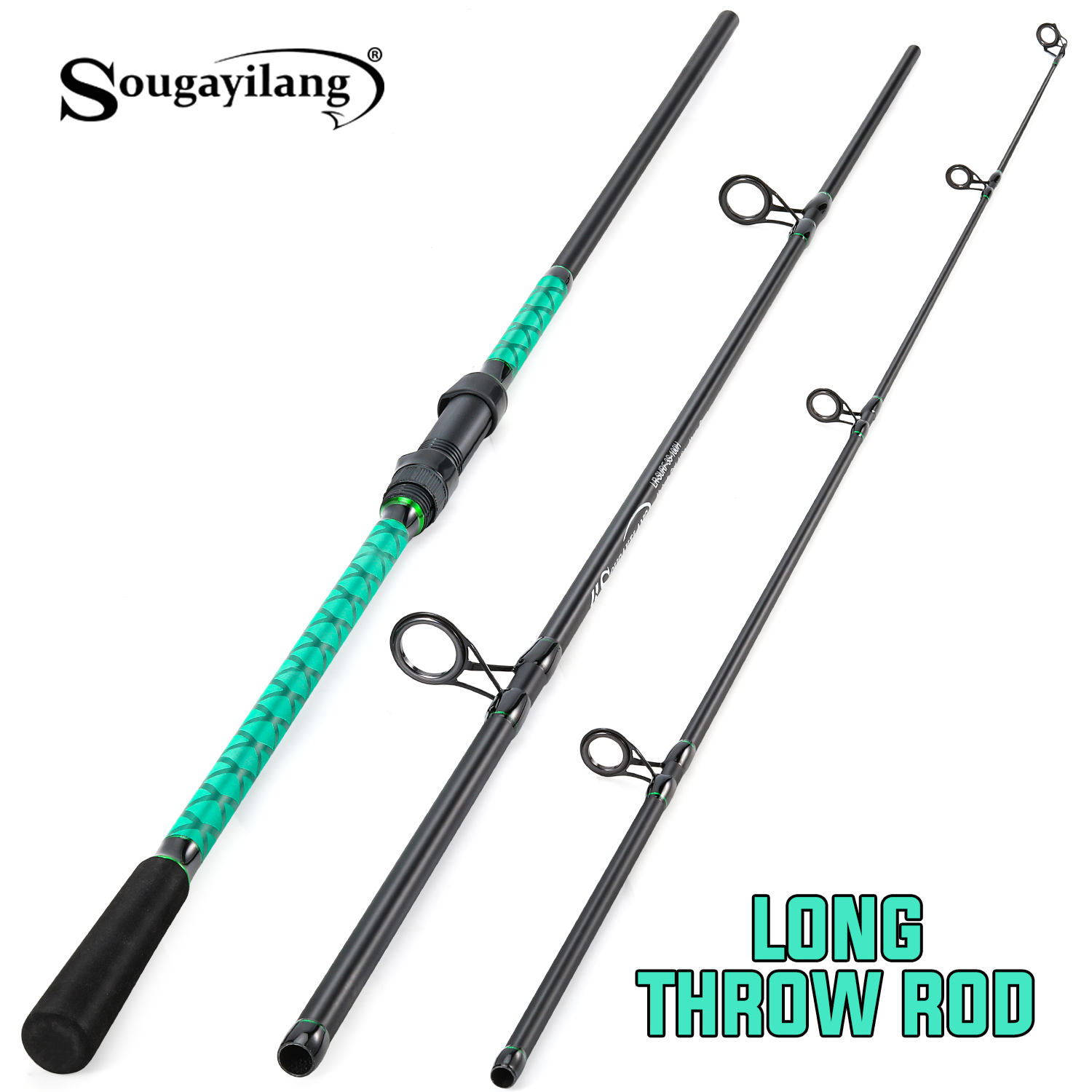 Sougayilang Carp Fishing Rod 3 - Surf Fishing Equipment 评论和价格