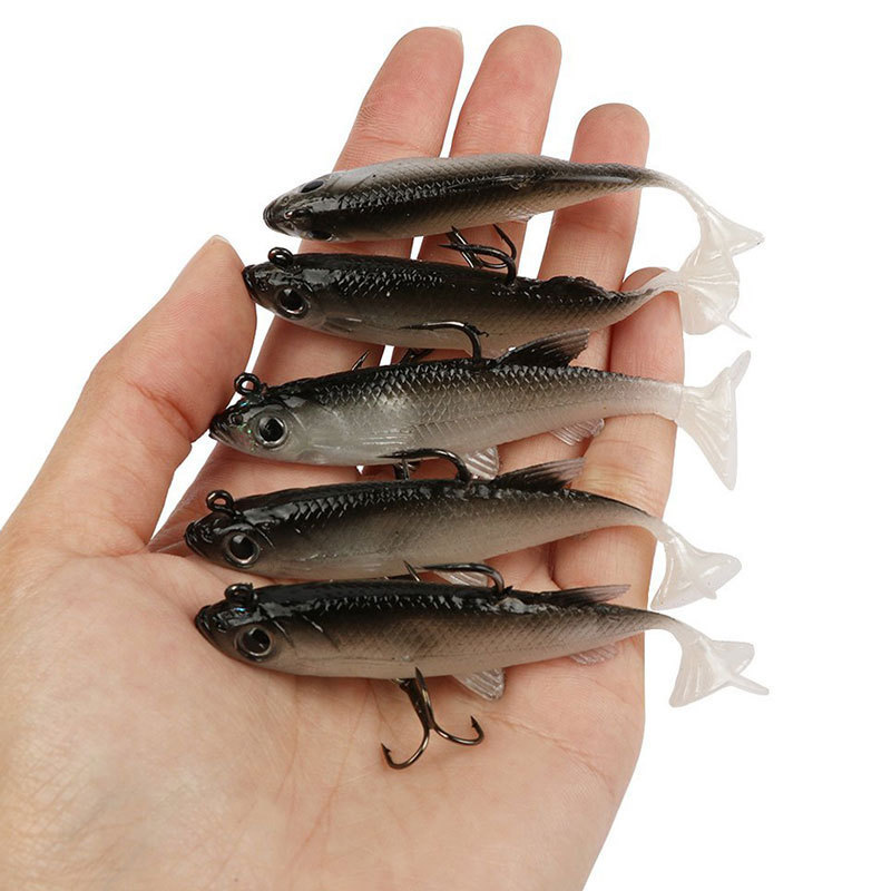 8pcs Kit Fishing Lure Soft Lur - Saltwater Fishing Hook 评论和价格