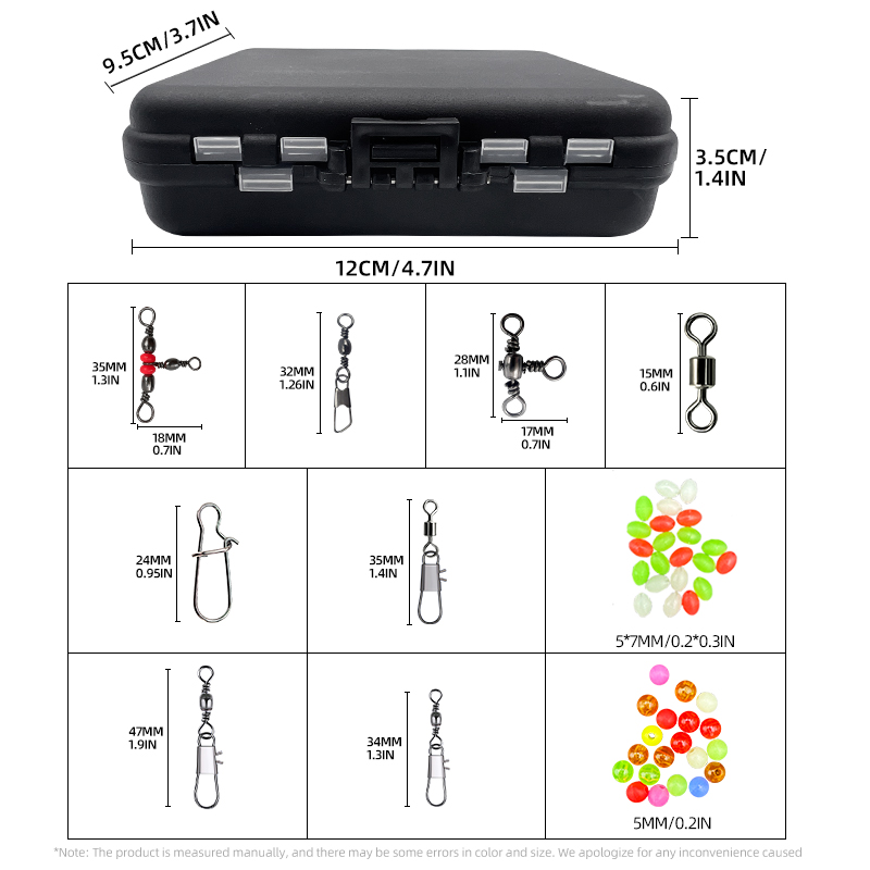 ShareShark 140Pcs Fishing Acce - Fishing Equipment Set 评论和价格