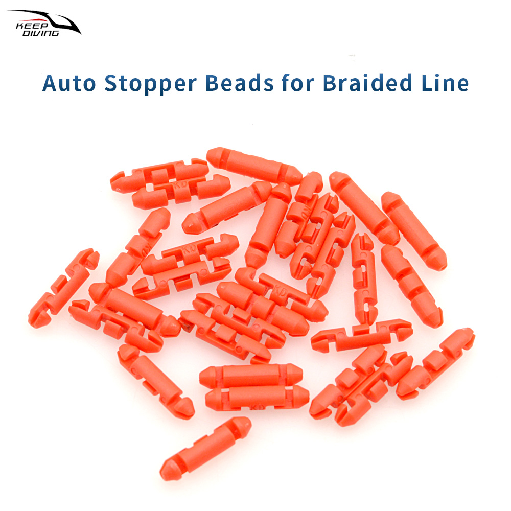 30 PCS Auto Stopper Beads For  - Fishing Equipment Line 评论和价格