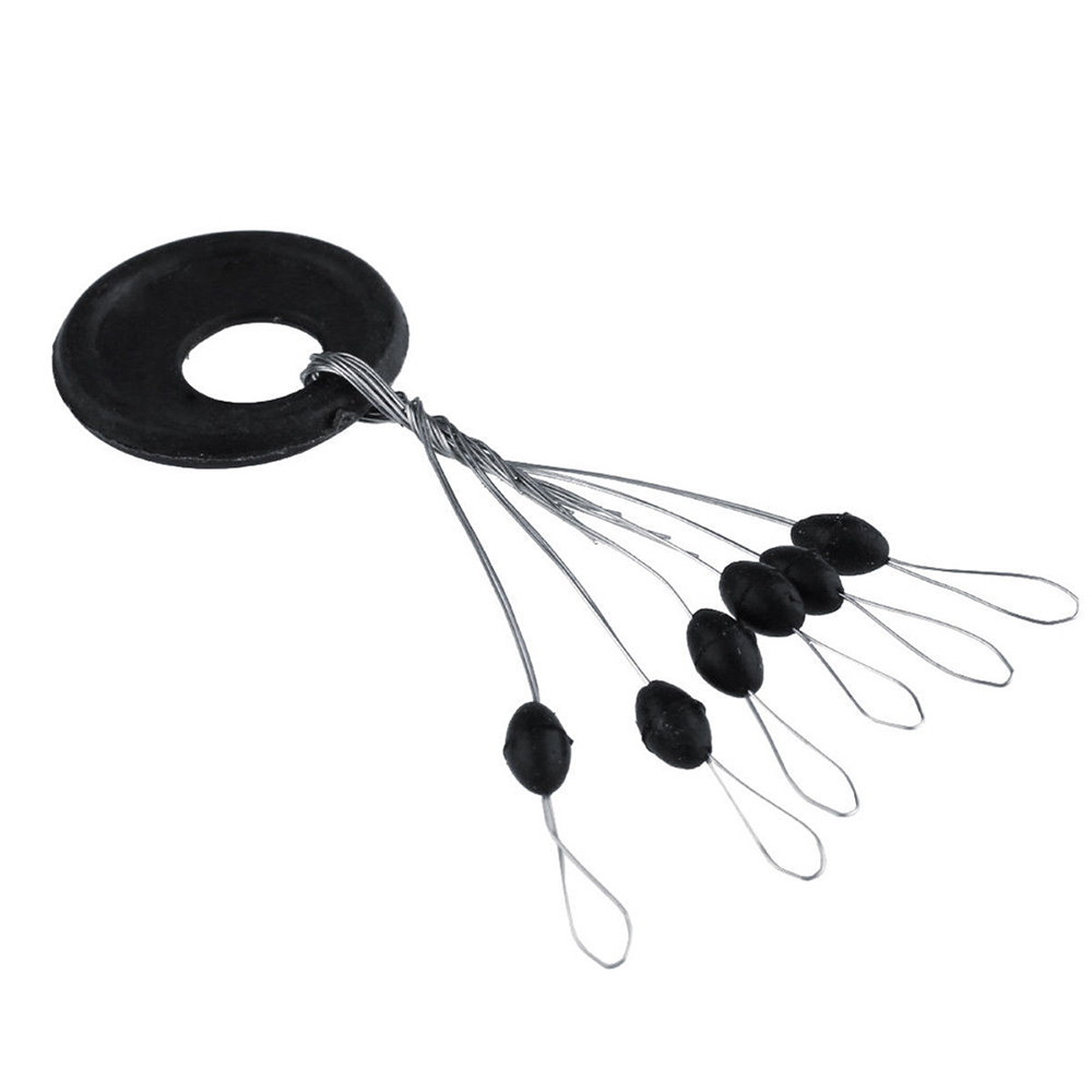 PRO BEROS 60Pcs 10Set Black Ru - Fishing Bobber Float 评论和价格