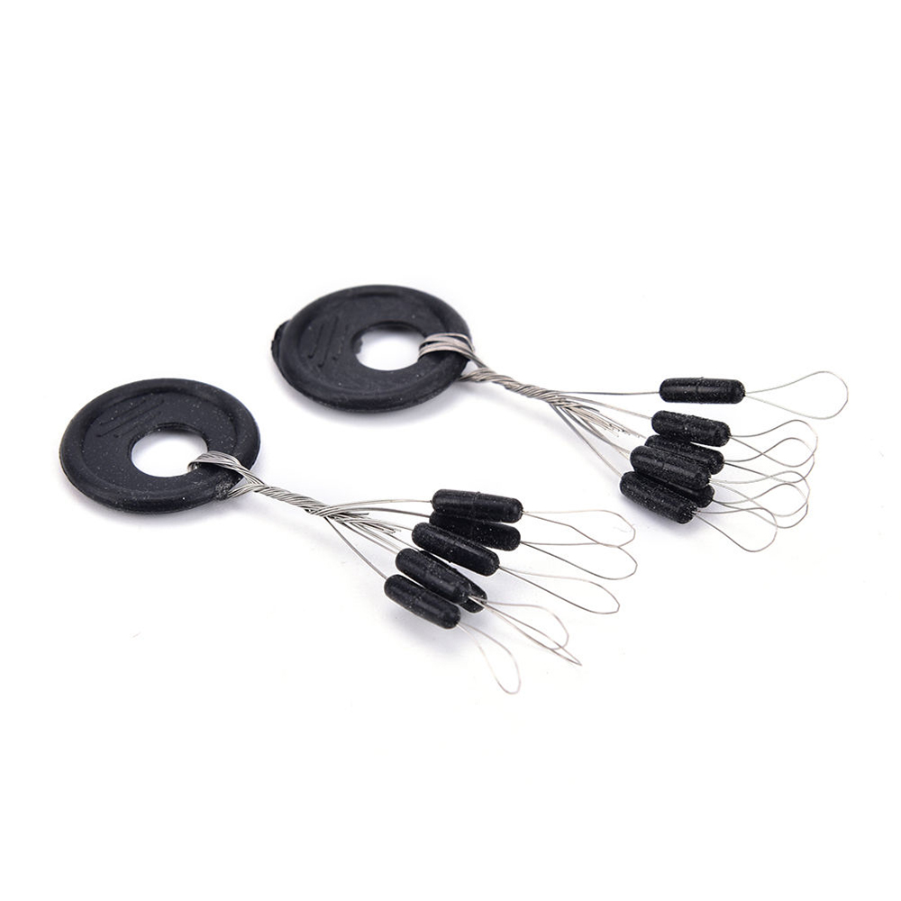 PRO BEROS 60Pcs 10Set Black Ru - Fishing Bobber Float 评论和价格