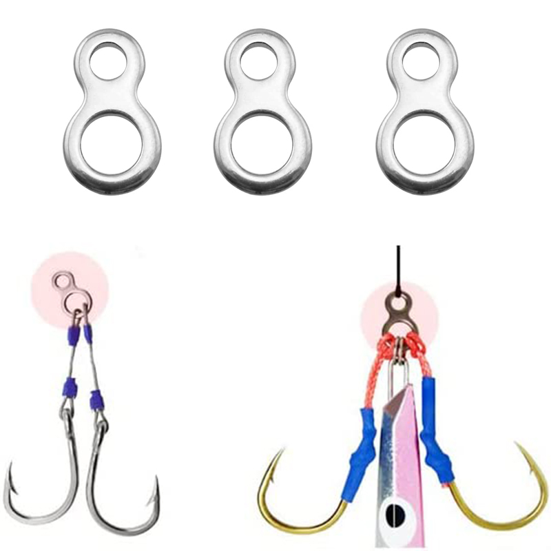 10-50Pcs Stainless Steel Fishi - Fishing Equipment For Beginners 评论和价格