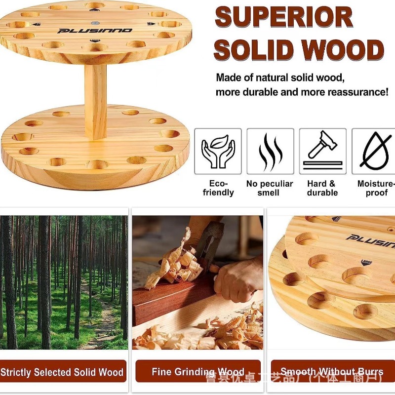 Round Solid Wood Fishing Rod S - Fishing Equipment Rod 评论和价格
