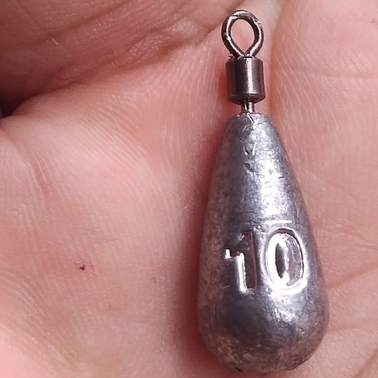 10pcs/lot Fishing Weight Sinke - Fishing Equipment For Beginners 评论和价格
