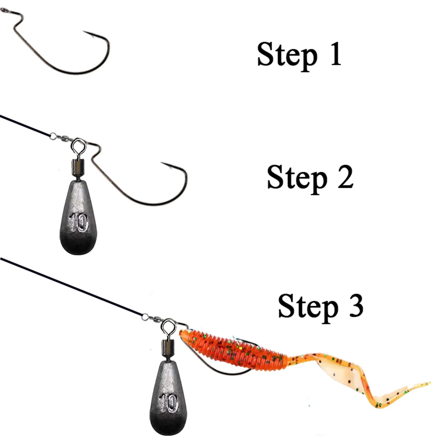 10pcs/lot Fishing Weight Sinke - Fishing Equipment For Beginners 评论和价格