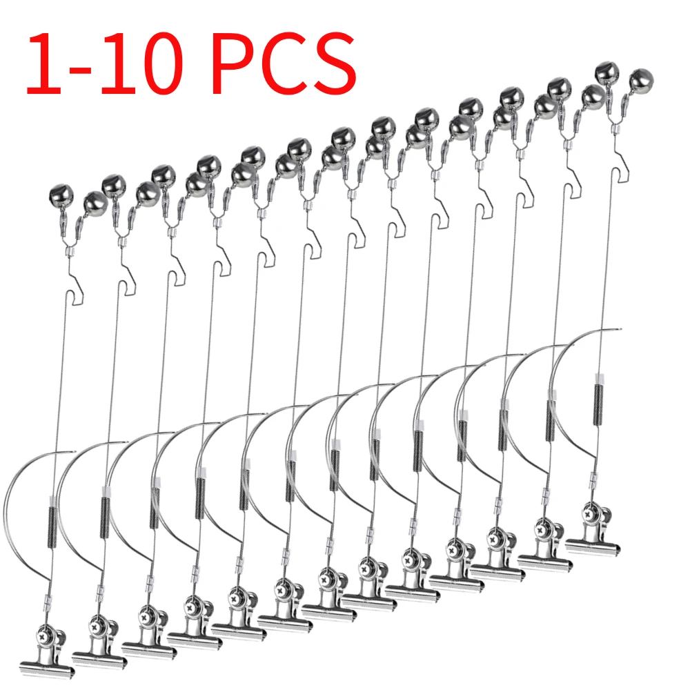 1-10 PCS Fishing Bell Bite Ala - Fishing Equipment Rod 评论和价格