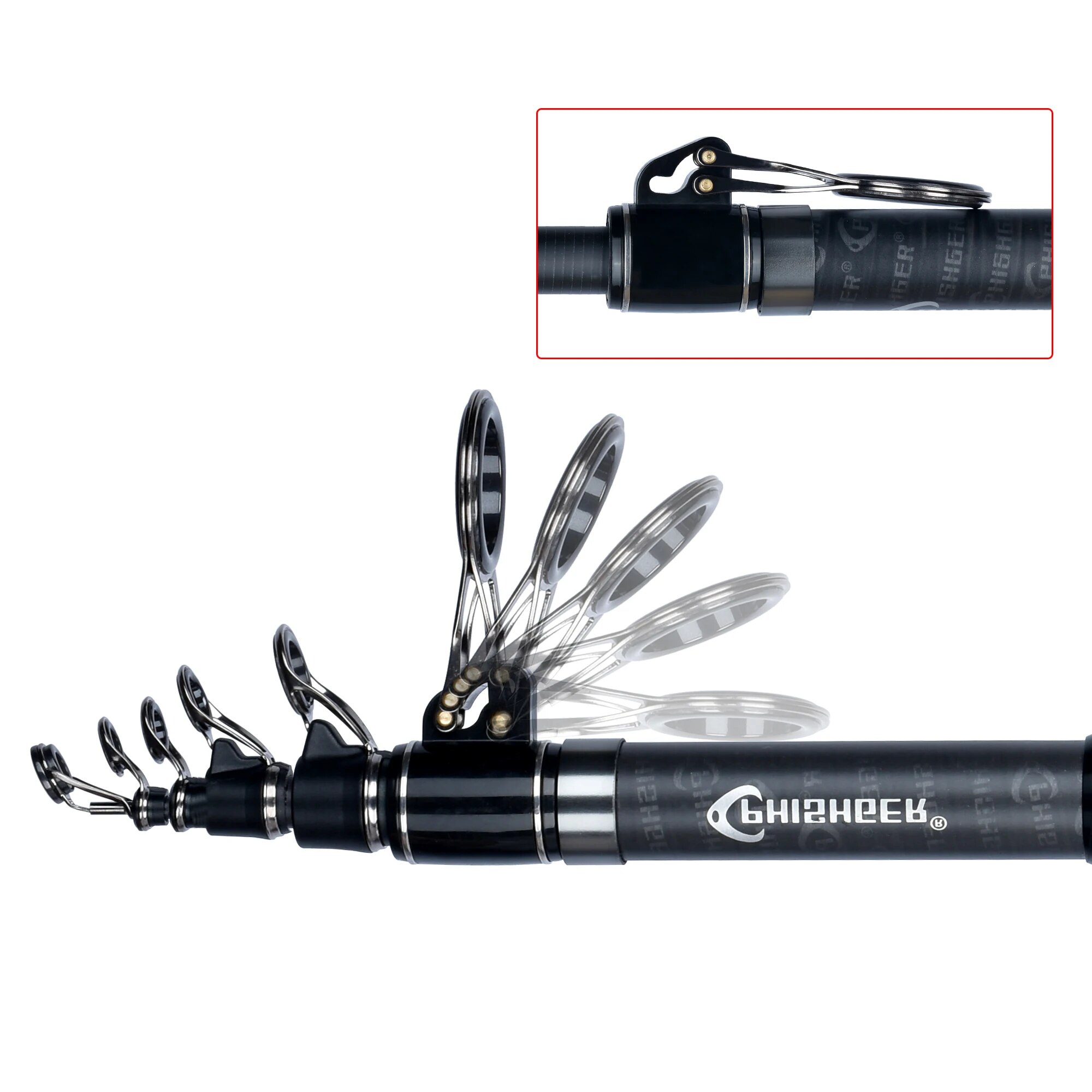 PHISHGER Telescopic Surf Spinn - Surf Fishing Equipment 评论和价格