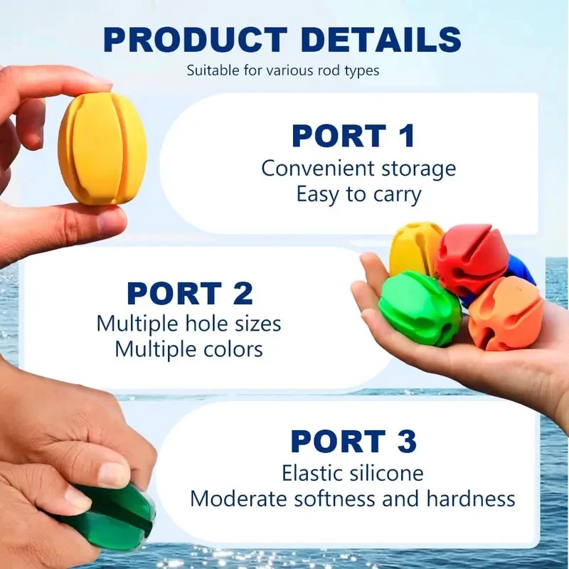 6/12/18Pcs Rod Protection Cove - Fishing Equipment Rod 评论和价格