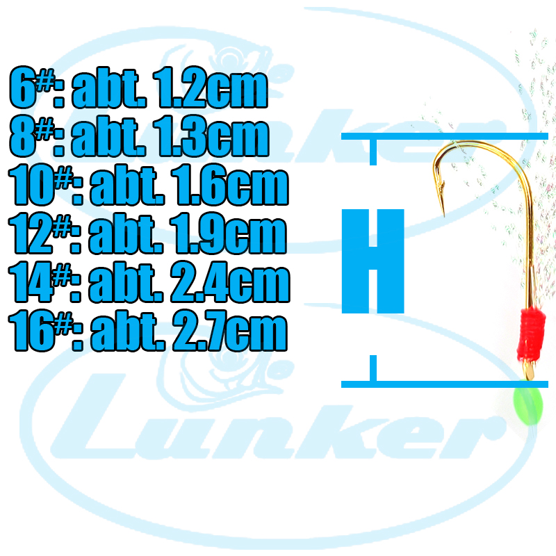 Lunker sabiki rigs 10 packs hi - Saltwater Fishing Hook 评论和价格