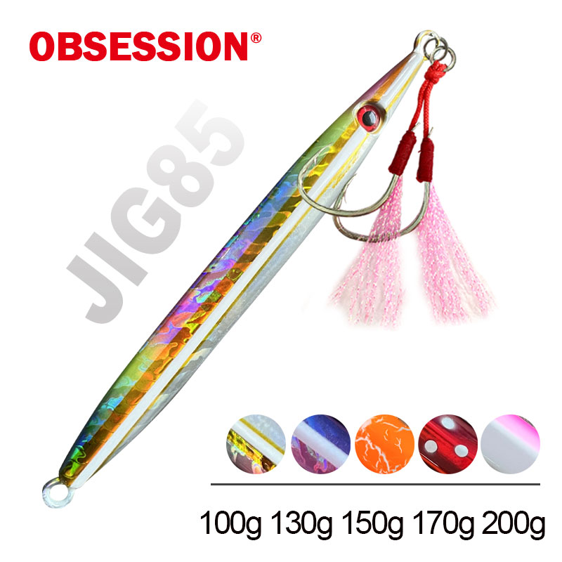 OBSESSION J85 100g 130g 150g 1 - Saltwater Fishing Hook 评论和价格