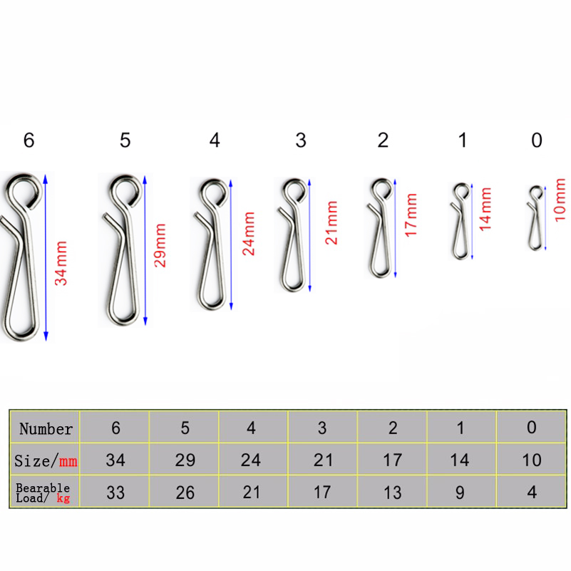 50pcs/box Bearing Lock Rolling - Fishing Equipment For Beginners 评论和价格