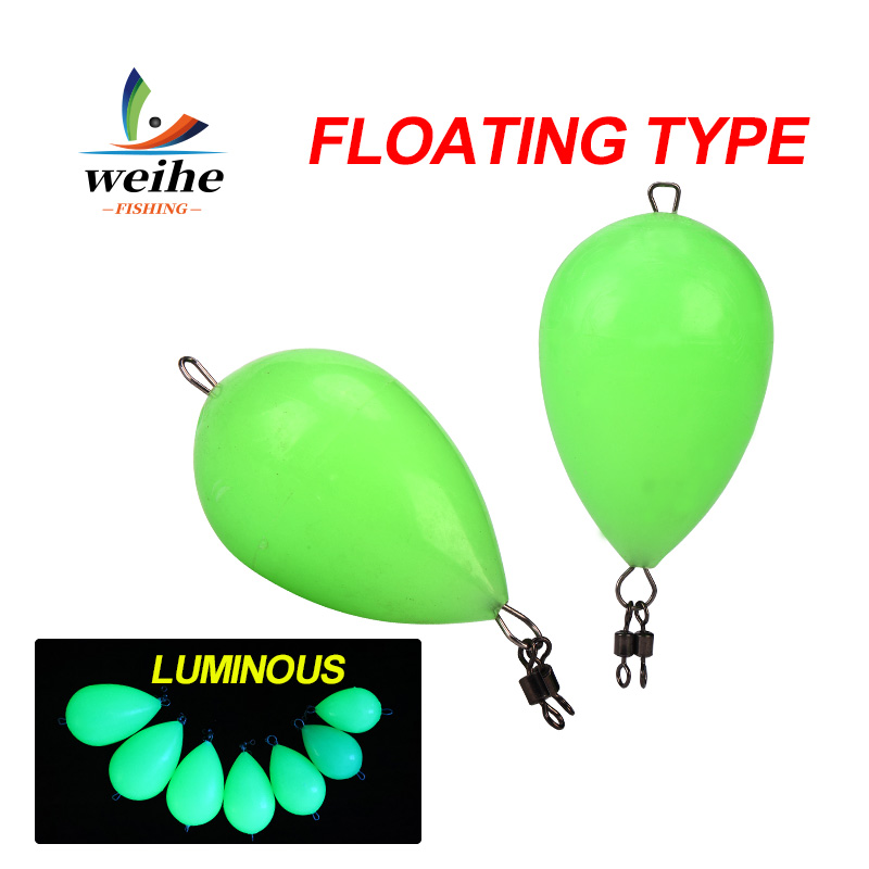 WEIHE 1PC Glow-in-the-dark Fis - Fishing Bobber Float 评论和价格