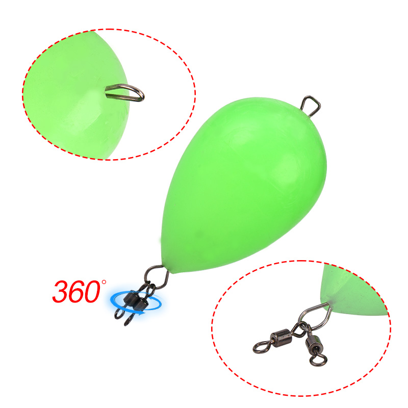 WEIHE 1PC Glow-in-the-dark Fis - Fishing Bobber Float 评论和价格