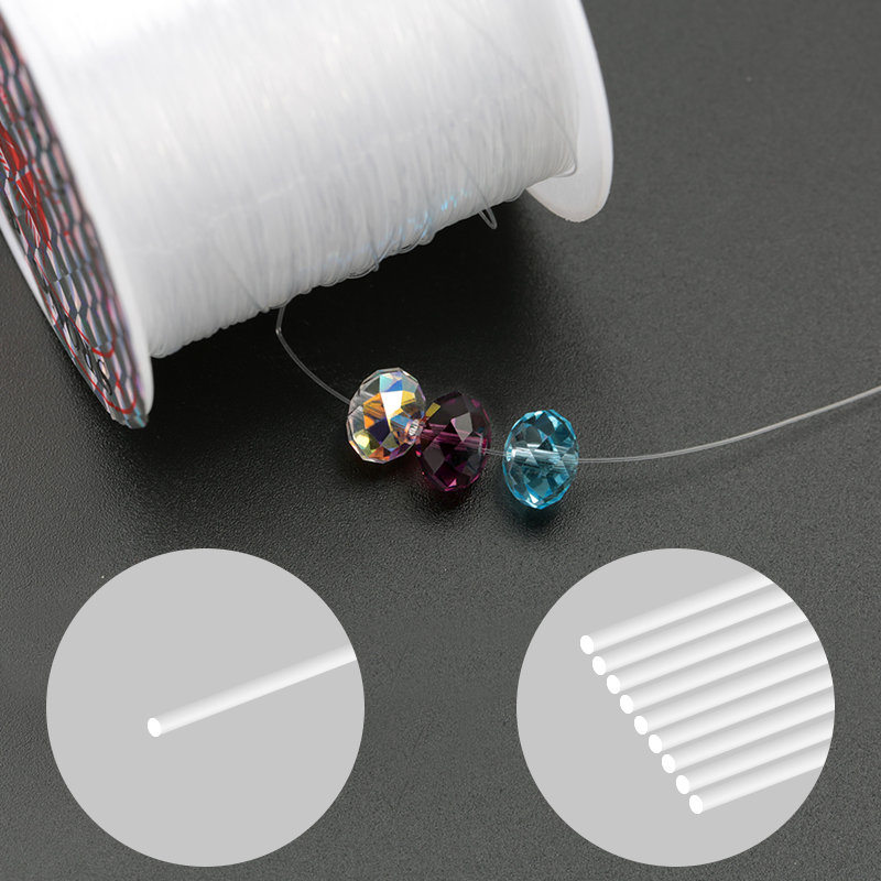 100M Plastic Crystal DIY Beadi - Fishing Equipment Line 评论和价格