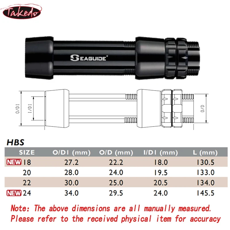 TAKEDO 18# 20# 22# 24# HBS Hea - Fishing Equipment Rod 评论和价格